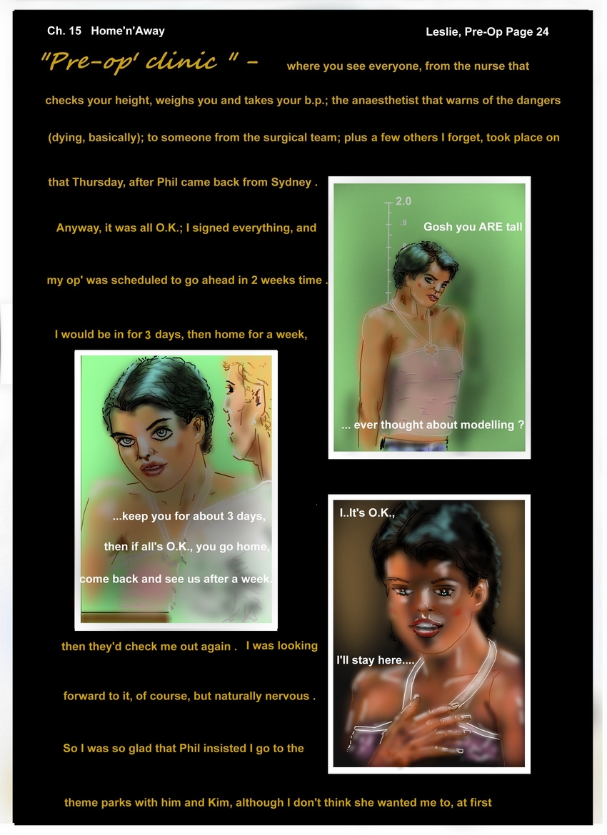 Ch. 15 Home 'n' Away P 24   Pre-op clinic