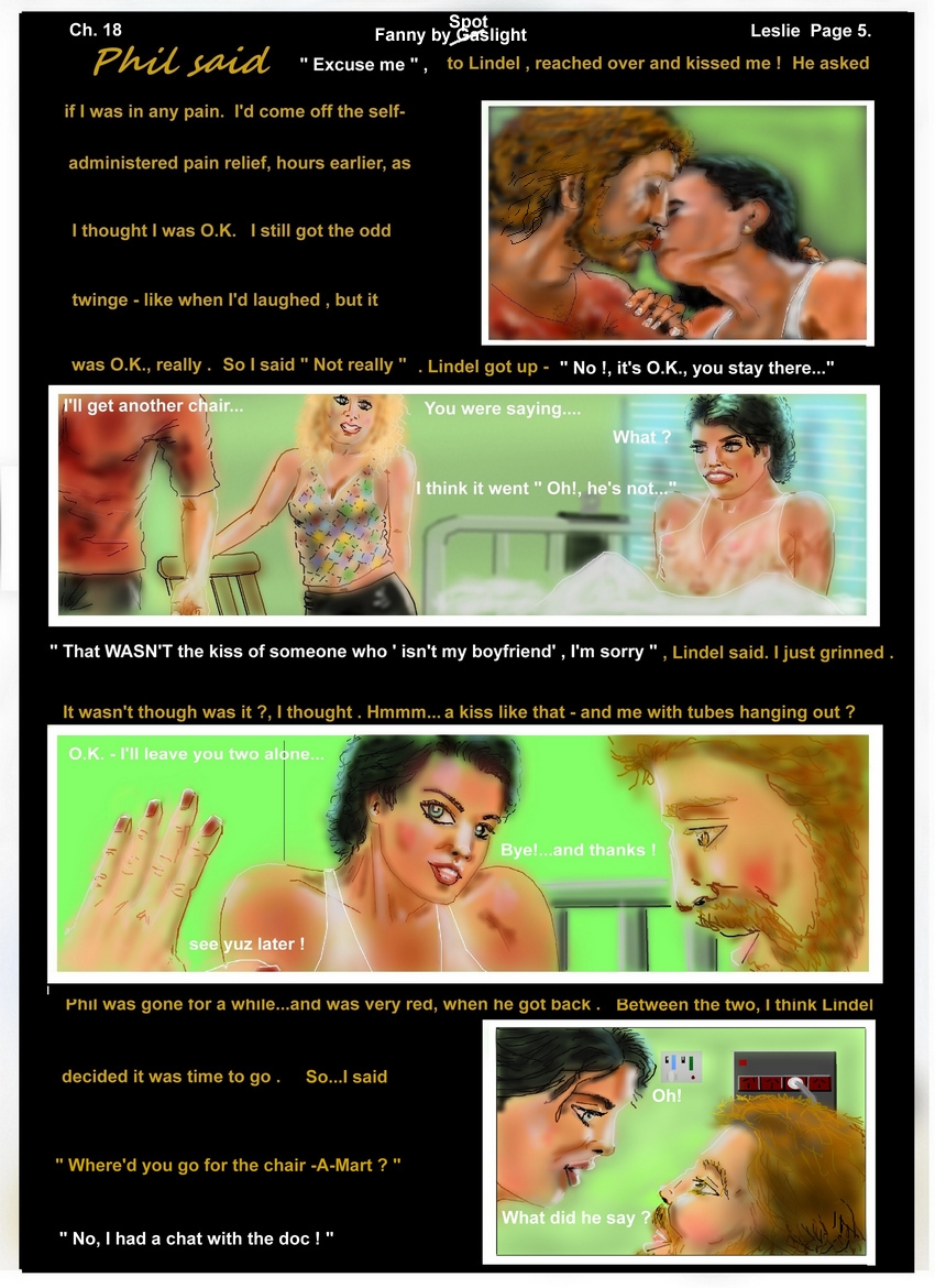 Ch. 18  Fanny by Gaslight  Leslie P 5  "That WASN'T the kiss of someone who..."