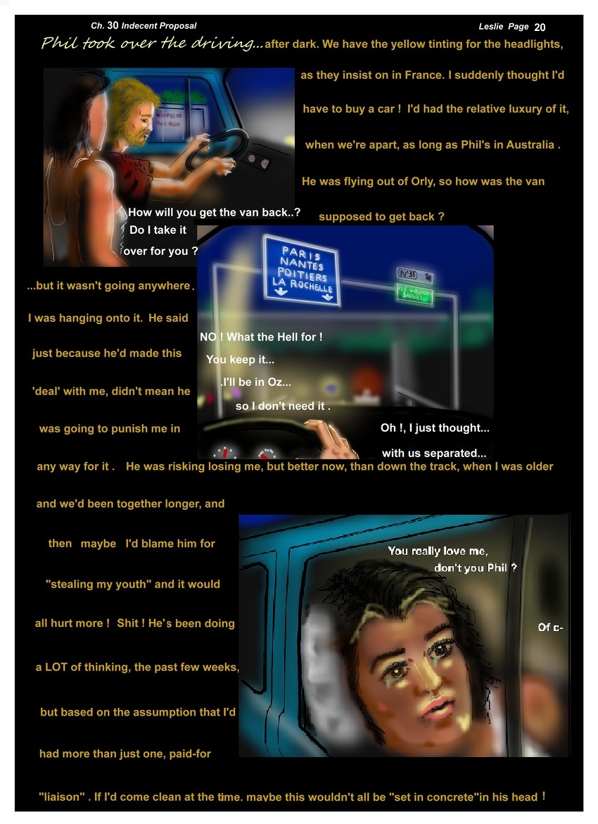 Ch. 30 "Indecent Proposal"   Leslie Page 20 "You really love me, don't you, Phil?"