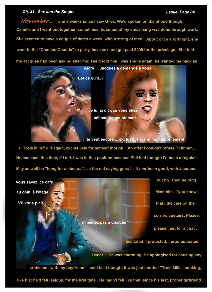 Ch. 31  Sex and  The Single...Intersex   Leslie P 04  Jacques is bacques ?