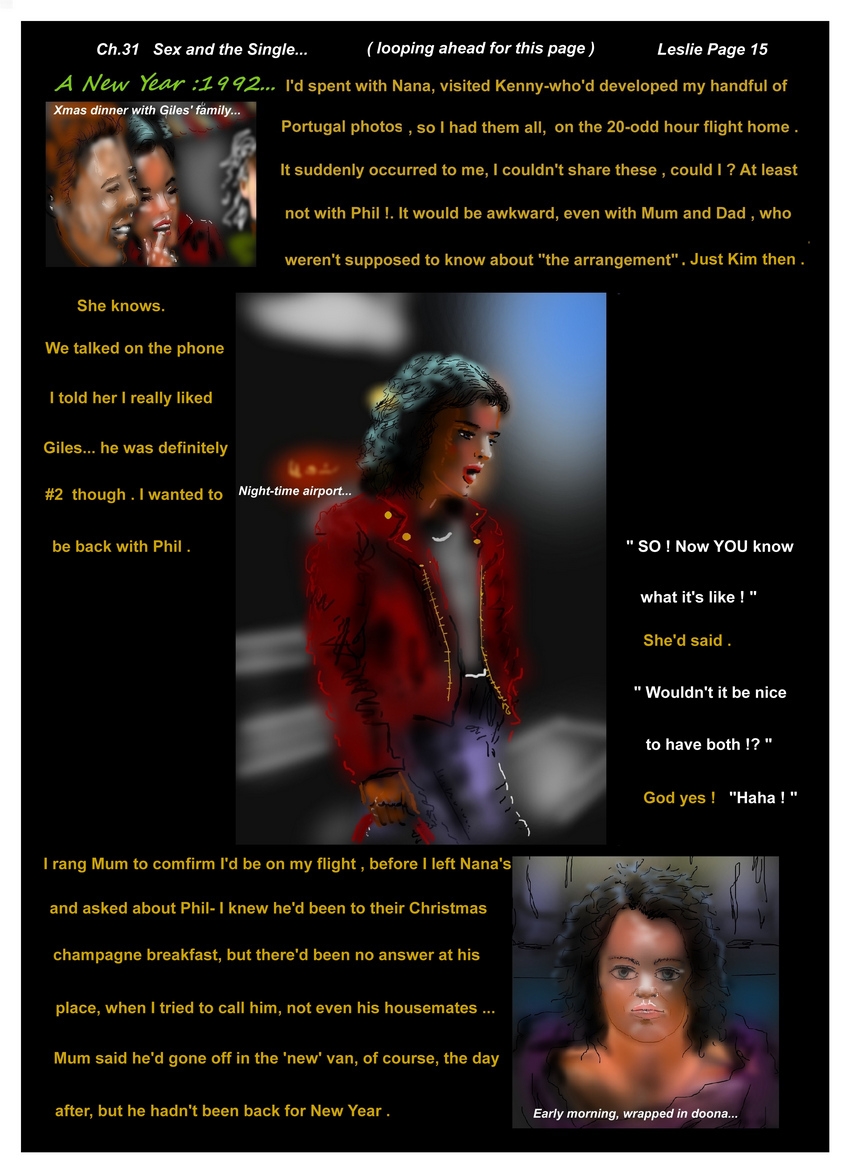Ch. 31  Sex and  The Single...Intersex   Leslie P 15 "So! Now YOU know what it's like.."
