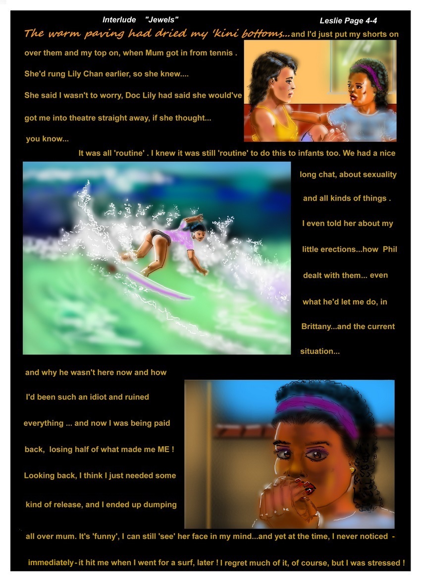 Ch.31 Sex and the Single...     Interlude Leslie  4-4      dumping on mum