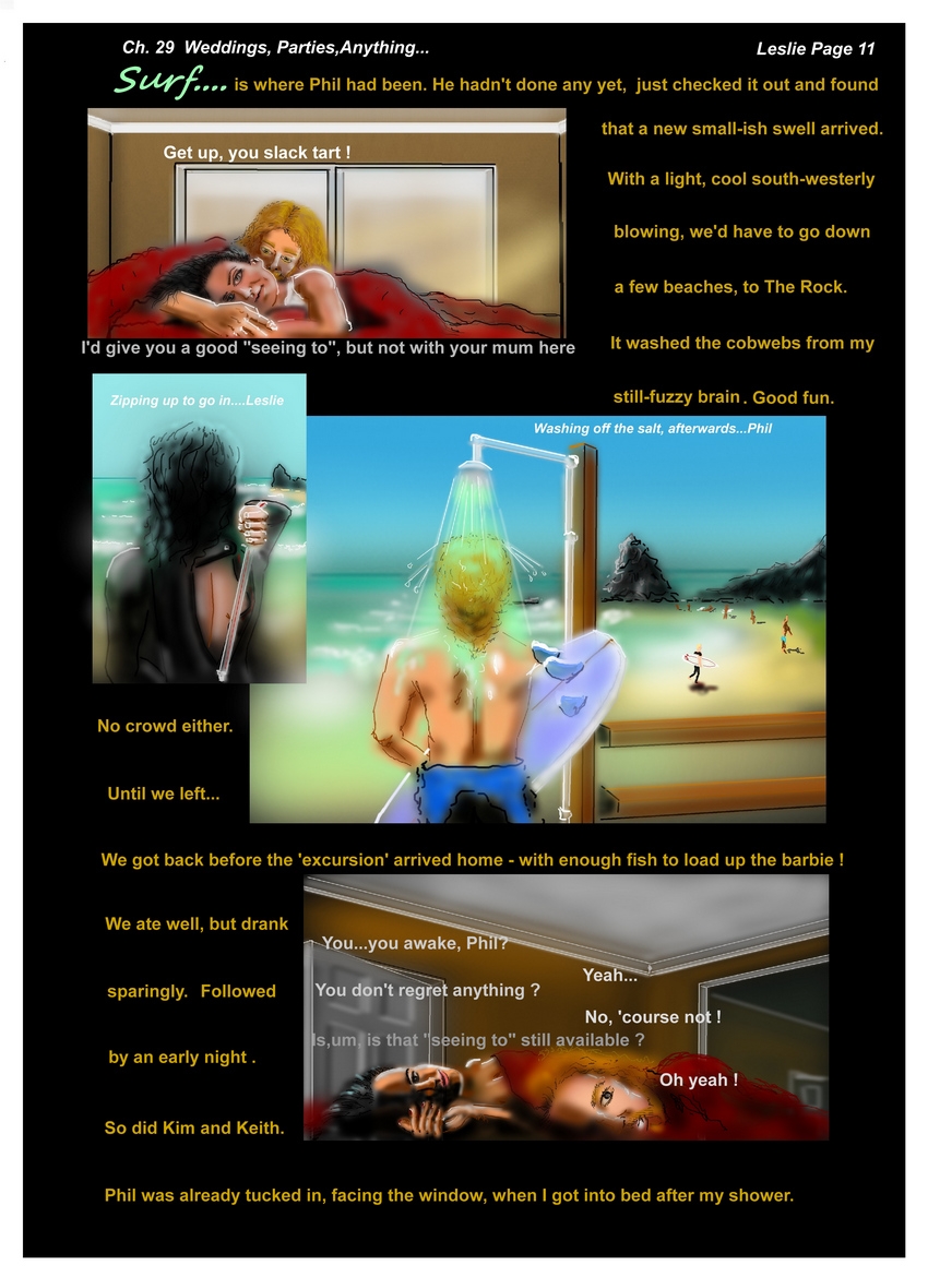 Ch. 29  Weddings, Parties, Anything....   Leslie Page 11   Surf...