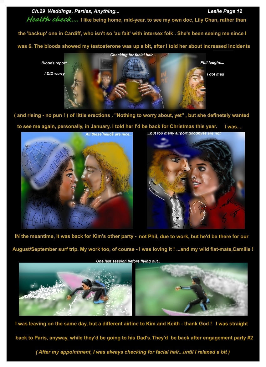 Ch. 29  Weddings, Parties, Anything....   Leslie Page 12  Health check