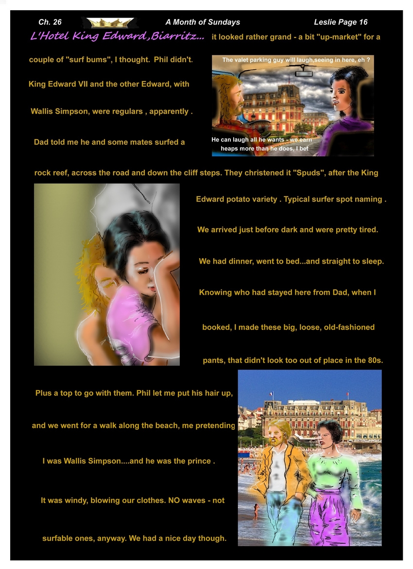 Ch. 26 A Month of Sundays    Leslie  Page 16  Leslie Mrs Simpson