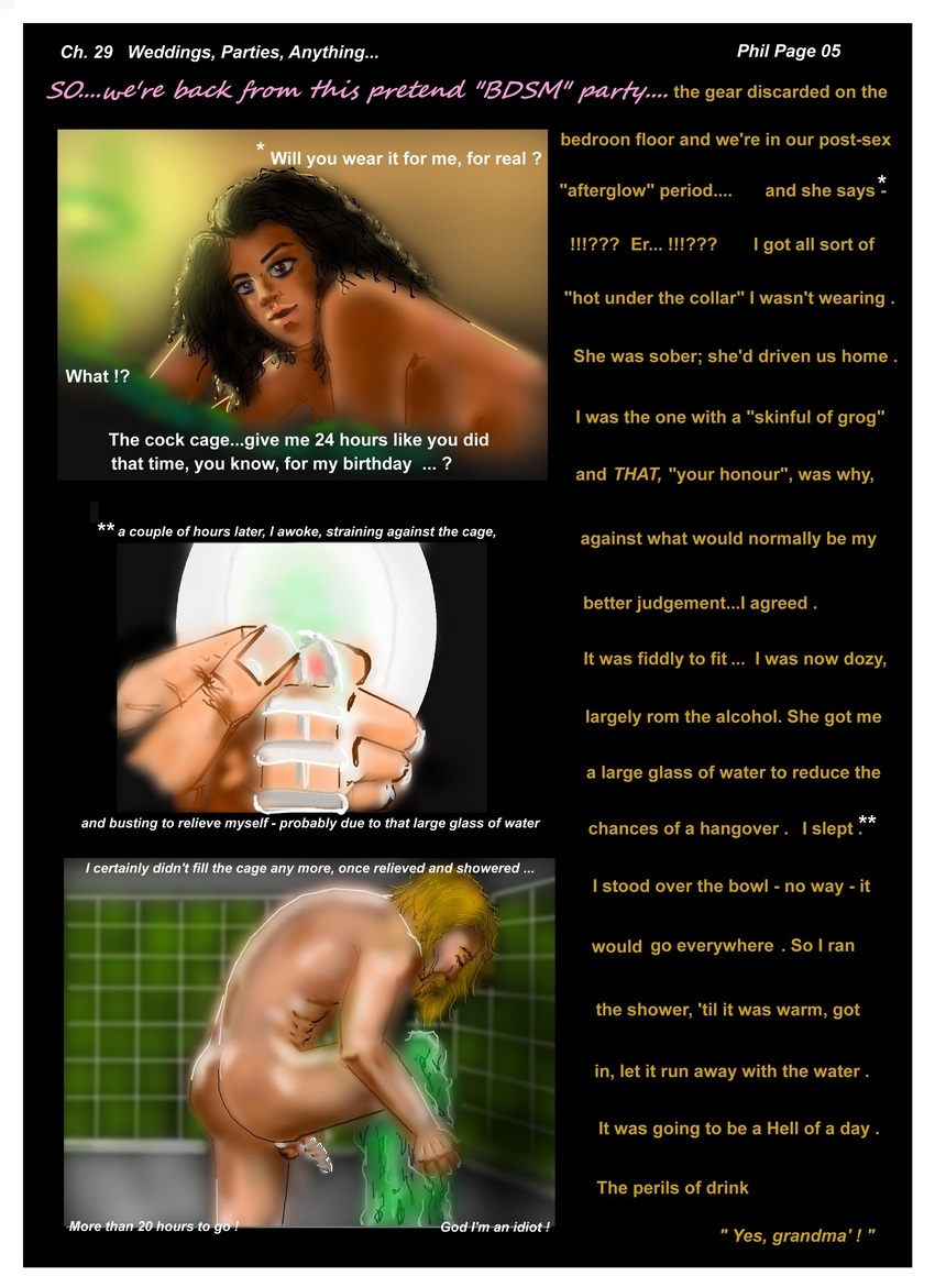 Ch. 29  Weddings, Parties, Anything....   Phil P5    : Caged