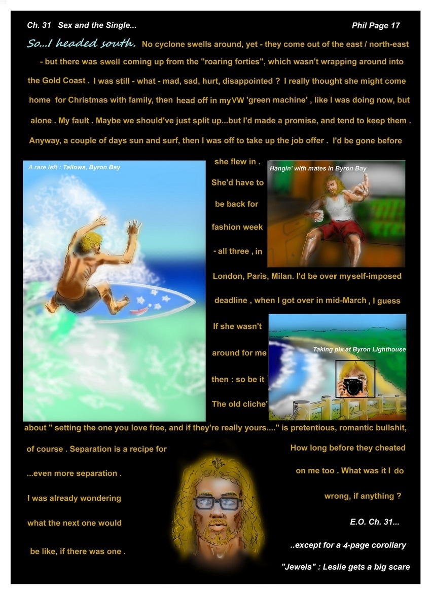 Ch. 31  Sex and  The Single...Intersex   Phil P 17   So...I headed south