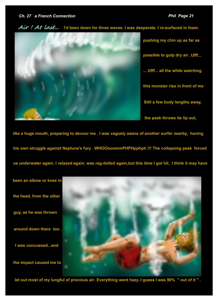 Ch. 27  A French Connection   Page 21 with Phil     ...air at last, but then -