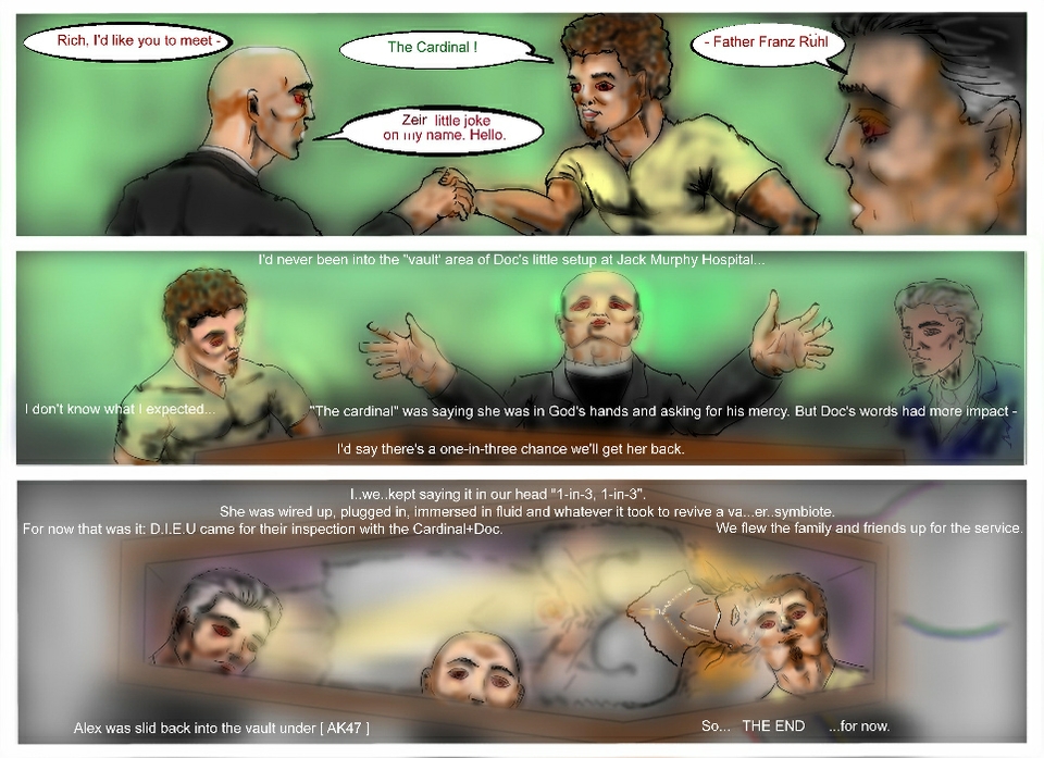 ...and into the vaults