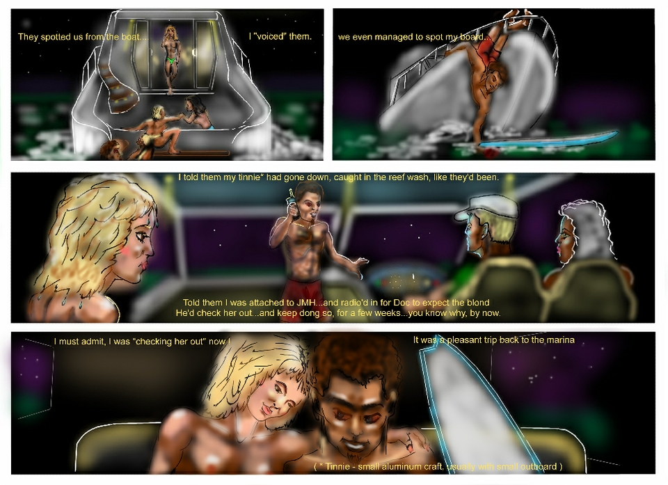 boat ride back in...