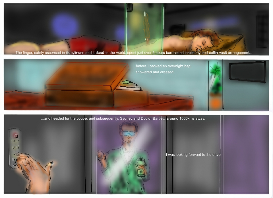 sleep over ; time to hit the road !