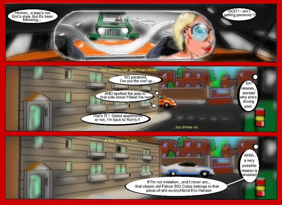 Mel heads home...or maybe not !