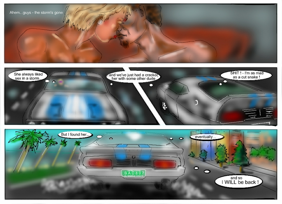 Eric does an "Arnie"