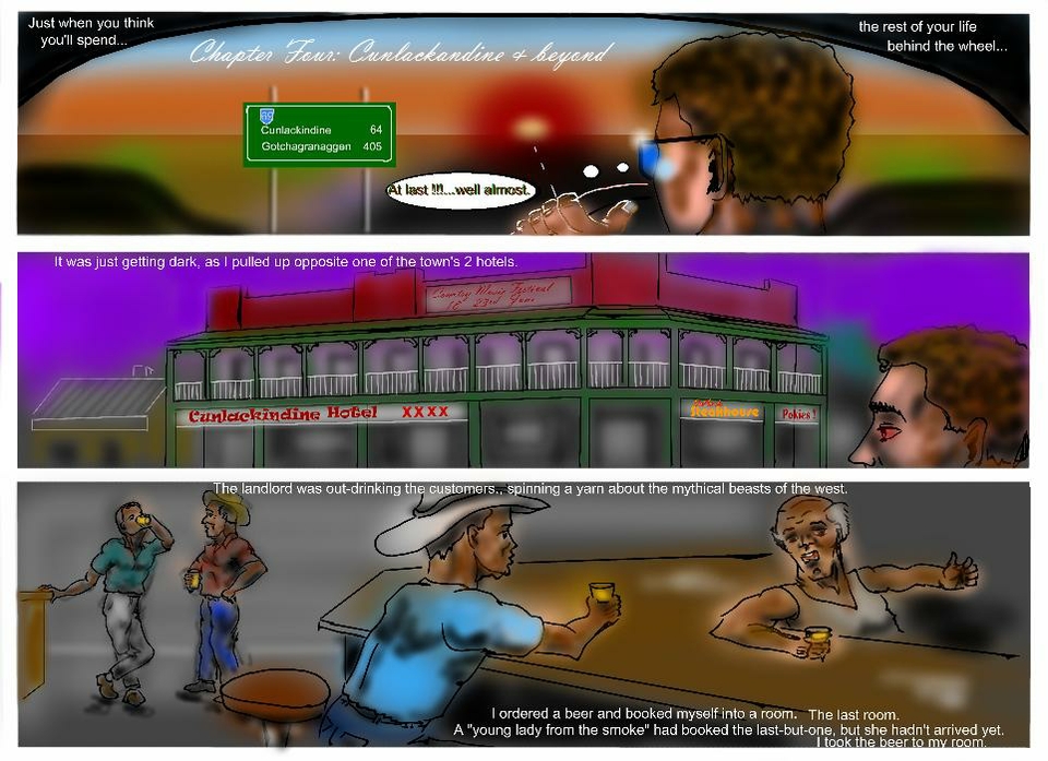 Chapter Four: Beyond the Black Stump - Cunlackandine & Beyond
