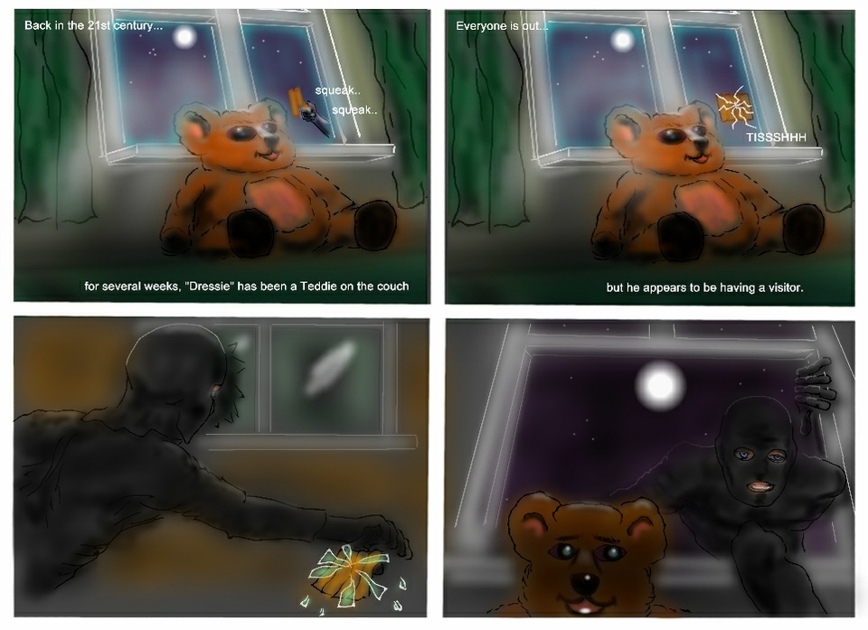 Interlude Pages..."Teddie" appears to be having a visitor