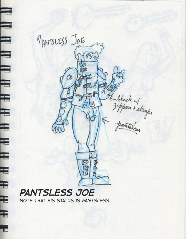 Team Warlock's Thesis character development sketches 05