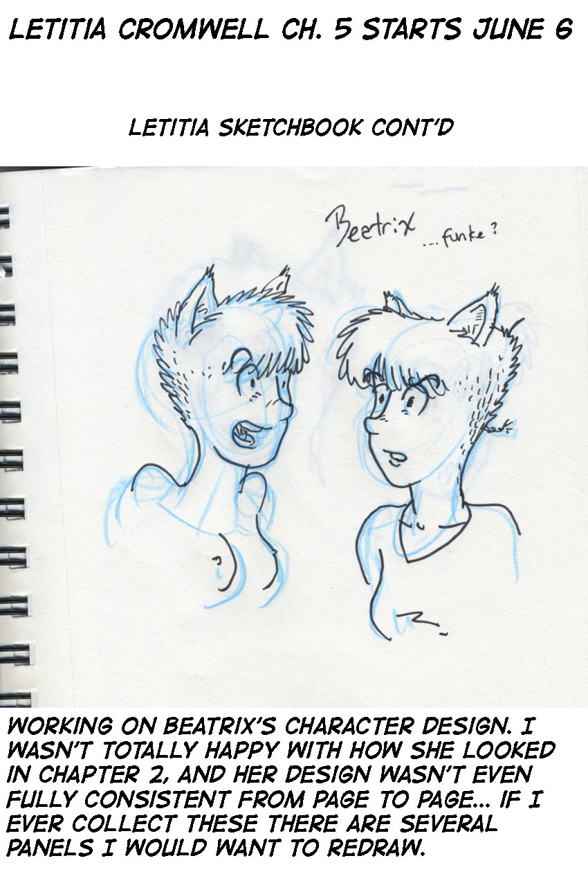 Letitia Cromwell Sketchbook 2