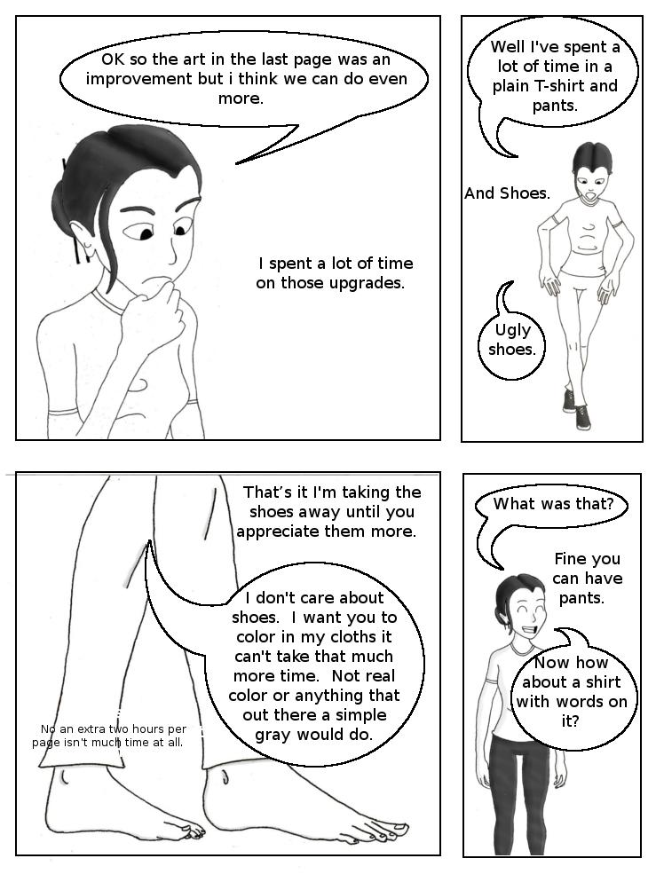 I want pants