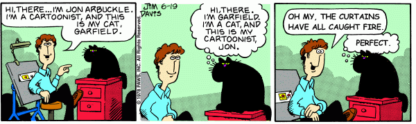 Unlucky Garfield