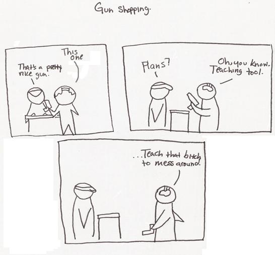 Gun Shopping.