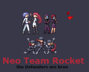 Neo team rocket the defenders are born