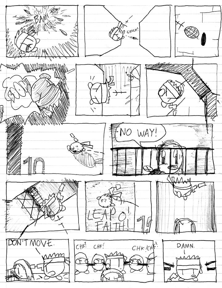 Page 28: Snake vs. Wolf (Part 2)