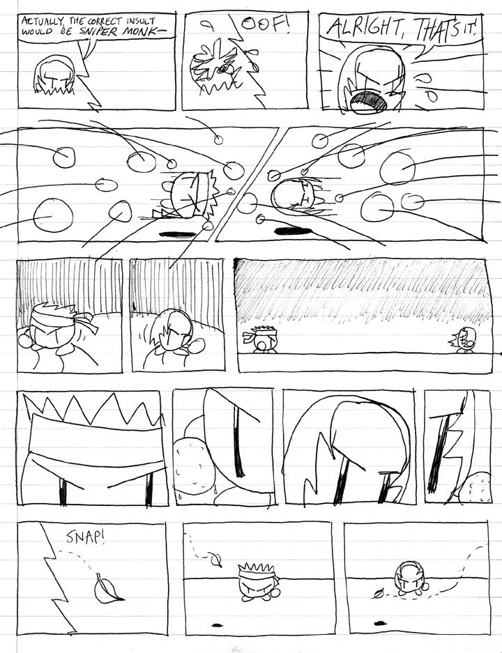 Page 42: Snake vs. Wolf (Part 2)