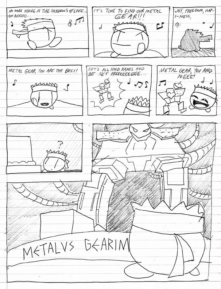 Page 53: Snake vs. Metal Gears!