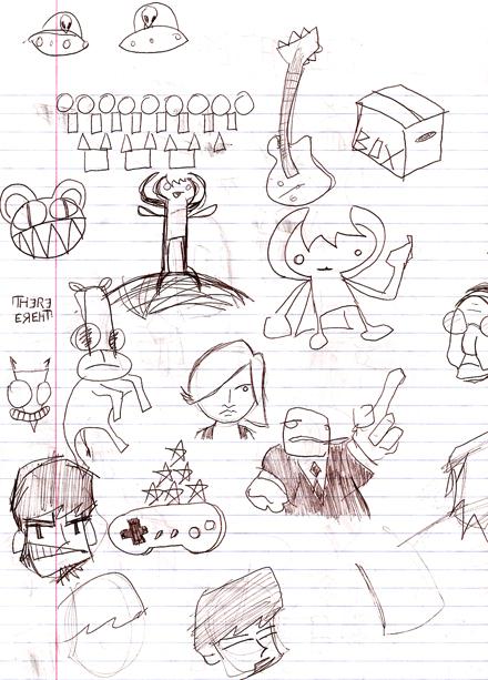 Doodles: Radioheads