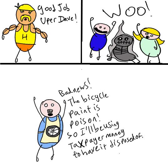Uper  Dave Smells Trouble! #9