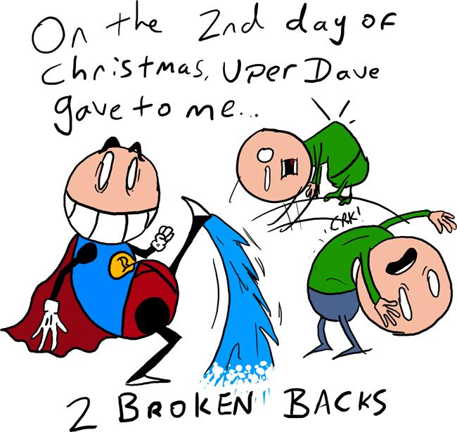 On the Second day of Christmas...