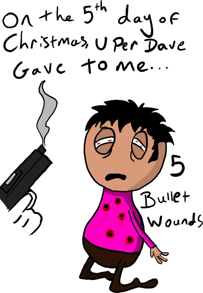 On the fifth day of Christmas...