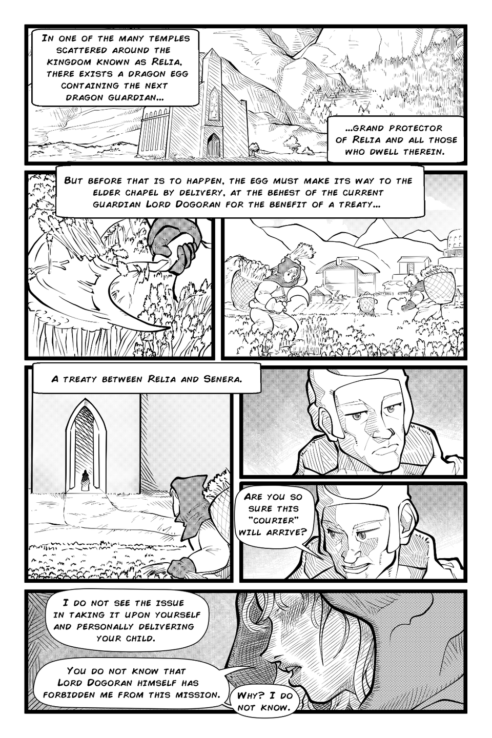 Dragon Chapel Chapter 1 Page 1