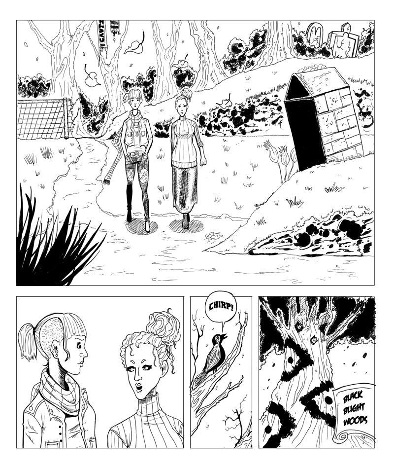 Ch. 1 In A Forest Dimly Lit - Pg. 1