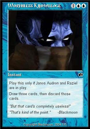 MTG: Worthless Knowledge