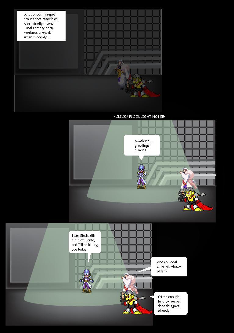 Santacide: Recycled Jokes