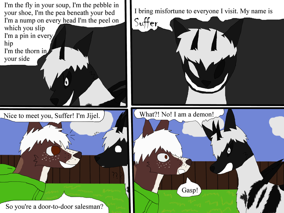 Blank Days Comic 1 P2