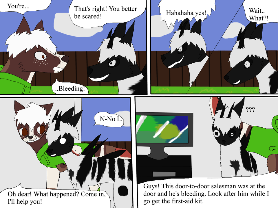 Blank Days Comic 1 P3