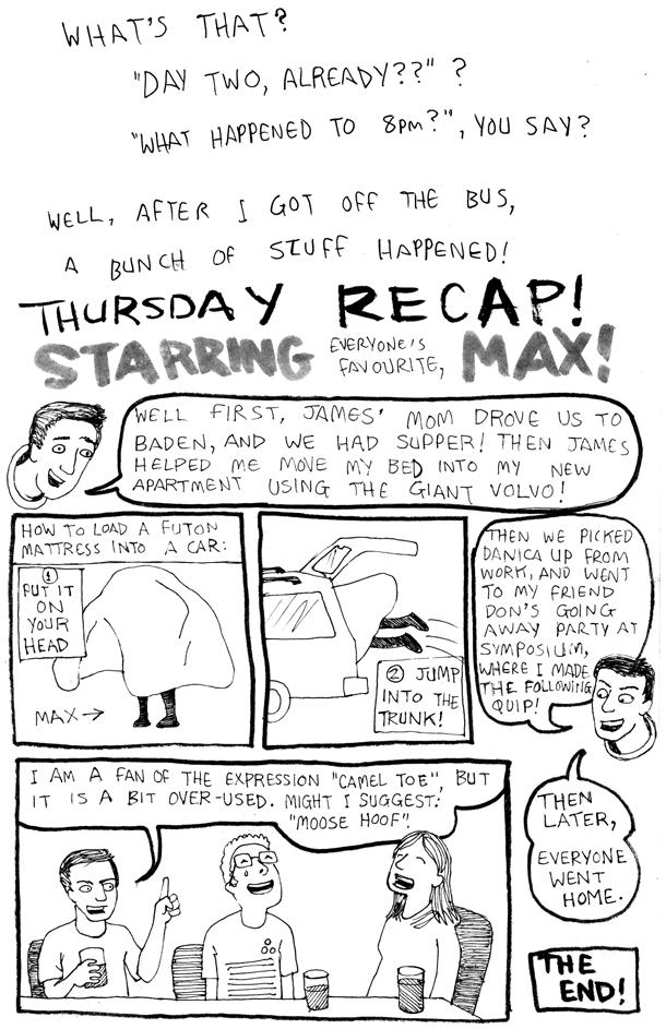 Thursday Recap