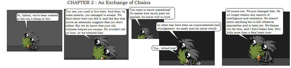 Chapter 2 : An Exchange of Chains