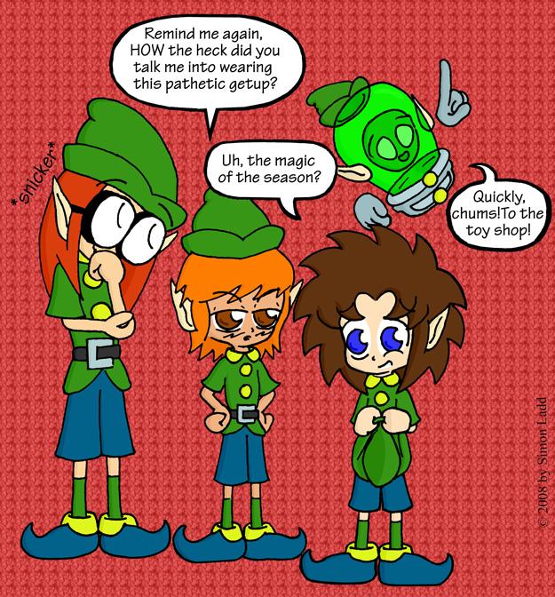 A Far Out There Christmas: "Don We Now Our WHAT?"