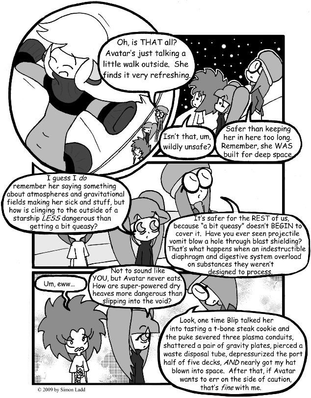 Page 122: A Whole New Meaning To "Air Sickness"