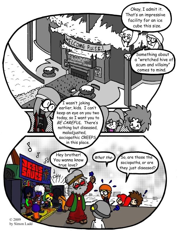 Page 127: You Never Know WHO You'll Meet At These Things...