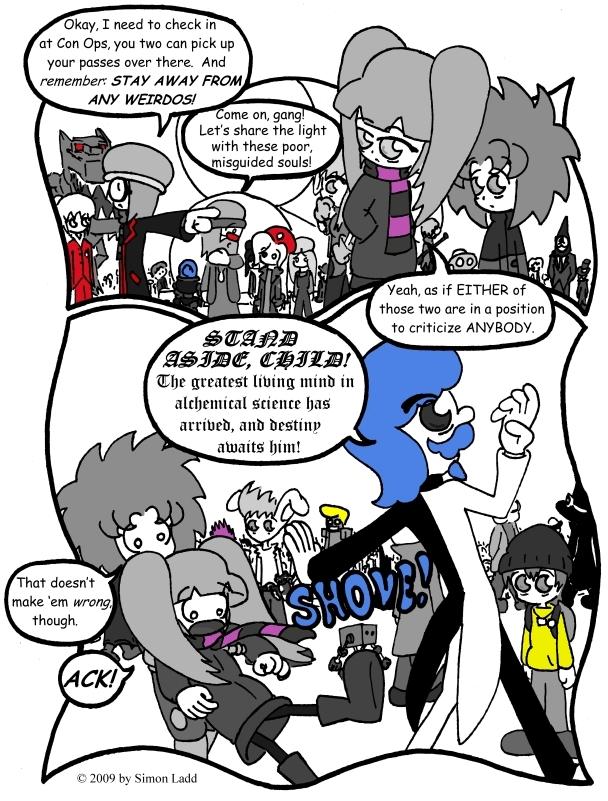 Page 130: It Takes One To Know One?