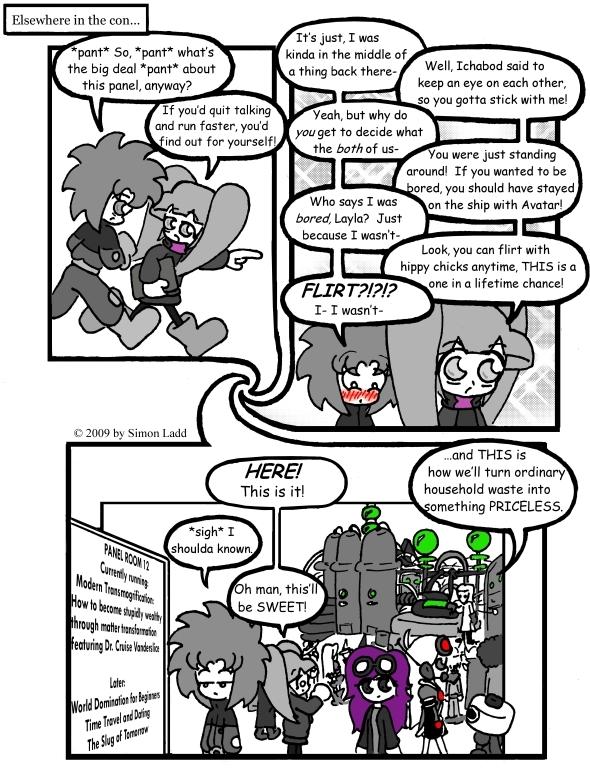 Page 138: Some Folks Just Can't Get A Word In...