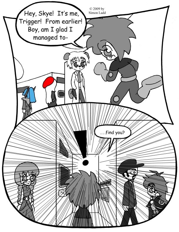 Page 150:  The Mysterious Case of the Vanishing Cute Girl