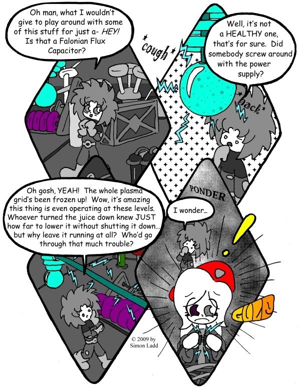 Page 160: BUSTED! (totally different from page 146)