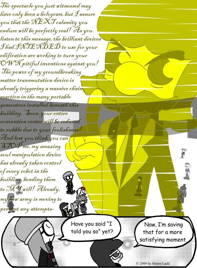 Page 182: Uh Oh, he's Monologing