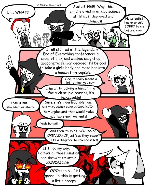 Page 204: Shut up, I'm being supportive!