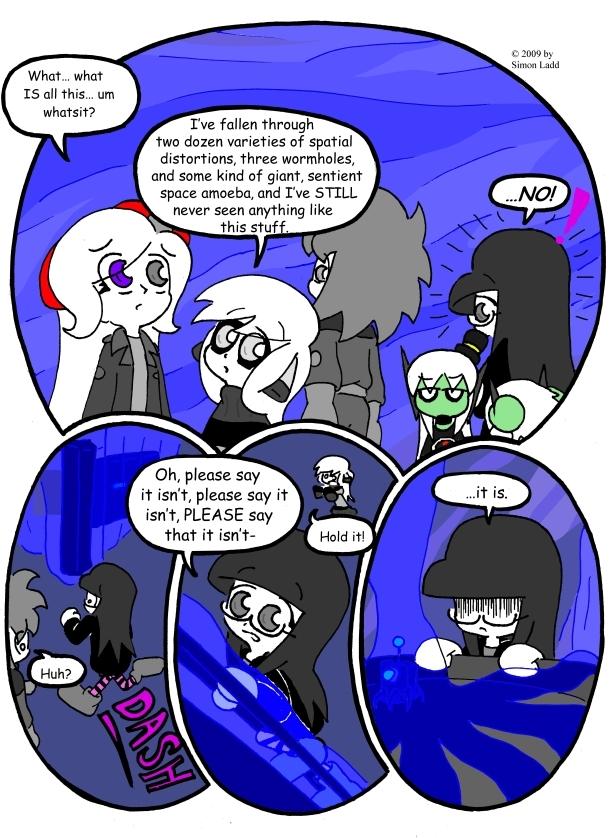 Page 209: Think she knows something?